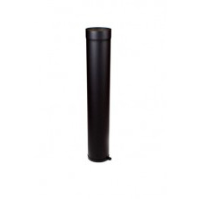 Holotherm 2mm paspijp zwart 1000/150mm