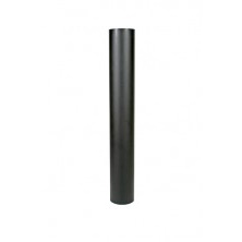 Holetherm 2mm kachelpijp zwart 1000/150mm zonder verjonging