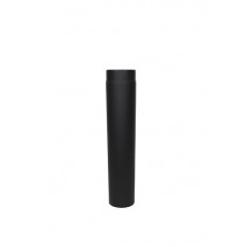 Holetherm 2mm kachelpijp zwart  500/180mm