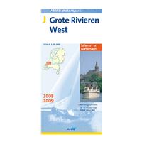 ANWB Waterkaart J Grote Rivieren West