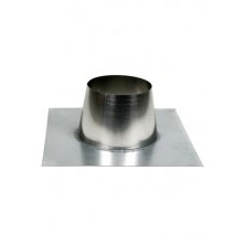 Holetherm dakplaat plat 0 -10° 150 RVS 500mm